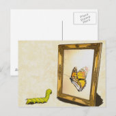 Wurm und der Spiegel! Postkarte (Vorne/Hinten)