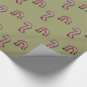Würmer Geschenkpapier (Ecke)