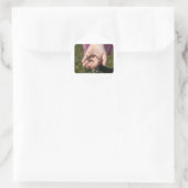 Würmer in Kindern Runder Aufkleber (Tasche)