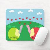 Würmer in Liebe: Mousepad (Mit Mouse)