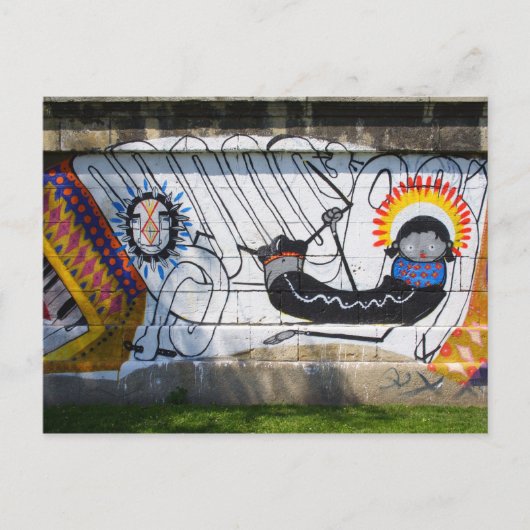 WurmGirl Postkarte (Vorderseite)