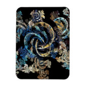 Wurmloch im Weltraum Magnet (Vertikal)