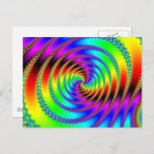 Wurmloch Postkarte (Vorne/Hinten)