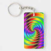 Wurmloch Schlüsselanhänger (Vorderseite)