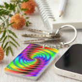 Wurmloch Schlüsselanhänger (Vorderseite rechts)