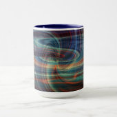 Wurmloch über der Bucht Abstrakte Tasse (Zentrum)