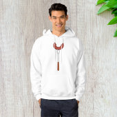 Wurst auf einer Gabel Hoodie