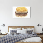 Wurst Biscuit Leinwanddruck (Insitu (Schlafzimmer))