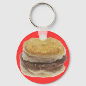 Wurst Biscuit Schlüsselanhänger (Vorderseite)