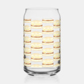 Wurst, Ei und Käsesandwich Dosenglas (Links)