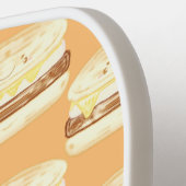 Wurst, Ei und Käsesandwich Pickleball Schläger (Linke Seite)