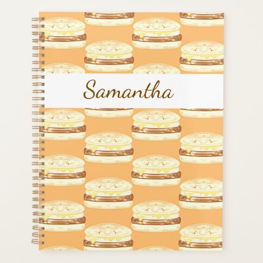 Wurst, Ei und Käsesandwich Planer (Vorderseite)