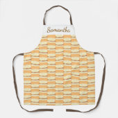 Wurst, Ei und Käsesandwich Schürze (Vorderseite)