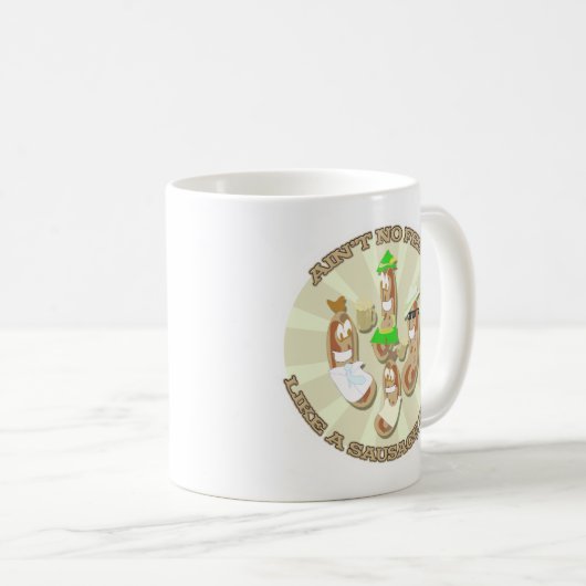 Wurst Fest! Kaffeetasse (VorderseiteRechts)