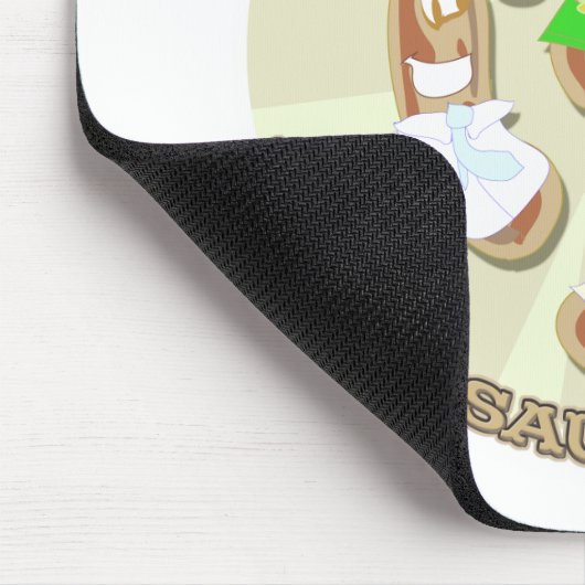 Wurst Fest! Mousepad (Ecke)