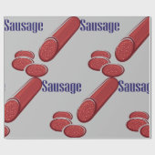 Wurst Geschenkpapier (Flach)