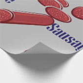 Wurst Geschenkpapier (Ecke)