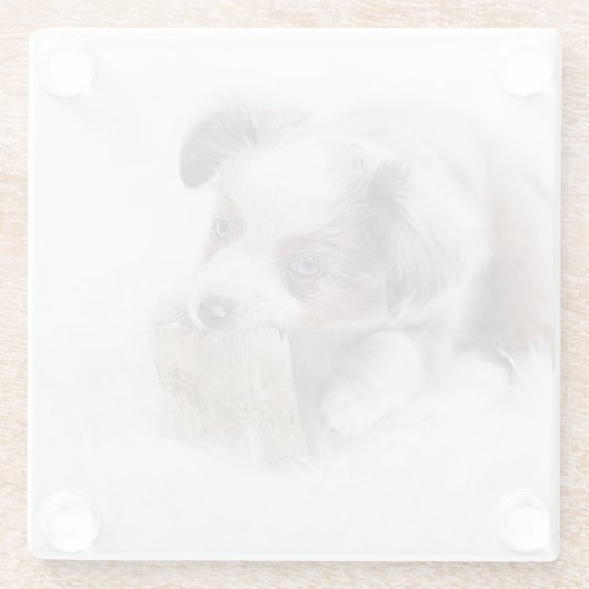 Wurst Glasuntersetzer (Rückseite)