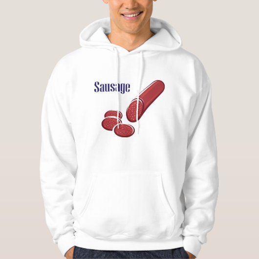 Wurst Hoodie (Vorderseite)