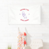 Wurst ist mein Geistertier Banner (Insitu)