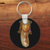 Wurst Jesus Schlüsselanhänger (Vorderseite)