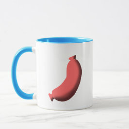 Wurst Kaffeetasse