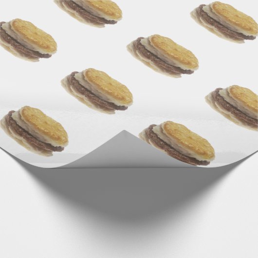 Wurst-Keks Geschenkpapier (Ecke)