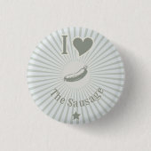 Wurst-Liebhaber Button (Vorderseite)