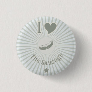 Wurst-Liebhaber Button