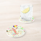 Wurst-Party Getränkeuntersetzer (Seite)