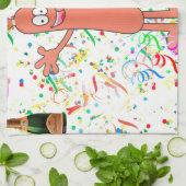 Wurst-Party Handtuch (Gefaltet)