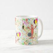 Wurst-Party Kaffeetasse (VorderseiteRechts)
