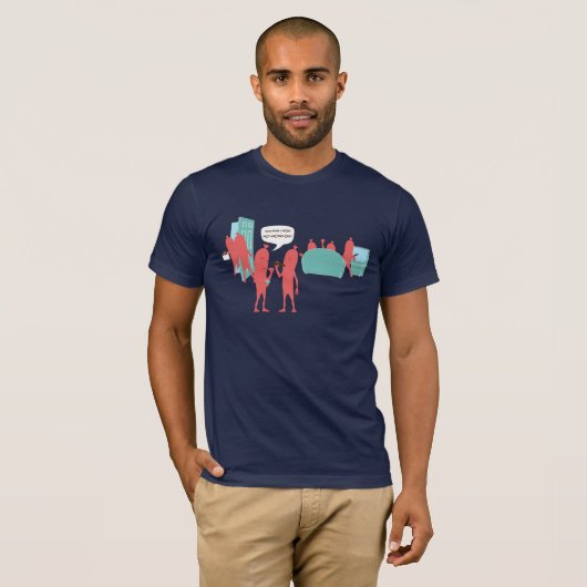 Wurst-Party T-Shirt (Vorne ganz)