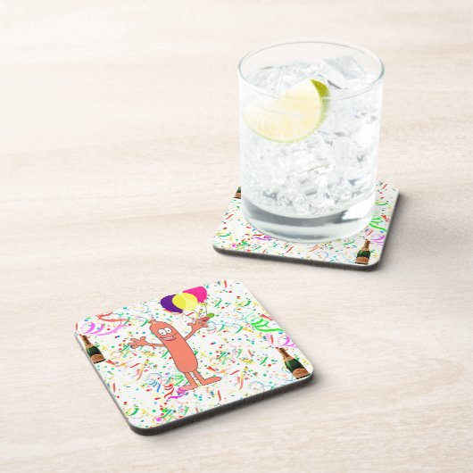 Wurst-Party Untersetzer (Rechte Seite)