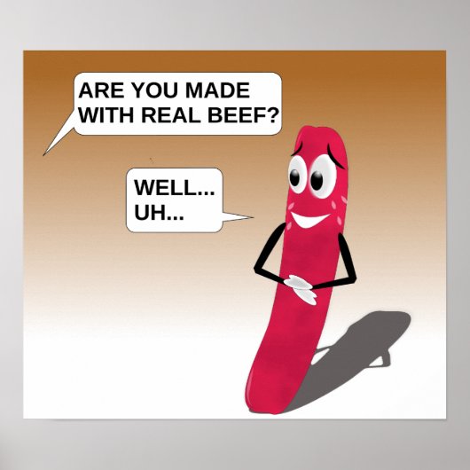 Wurst Poster (Vorne)