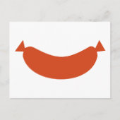 Wurst Postkarte (Vorderseite)