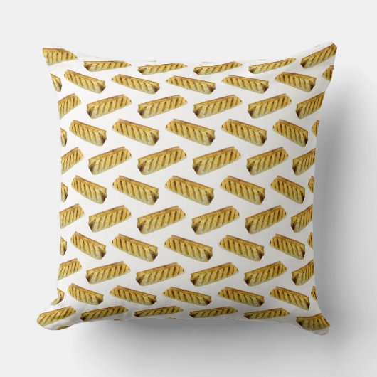 Wurst Roll Polka Dot Pattern Kissen (Vorderseite)