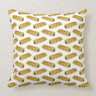 Wurst Roll Polka Dot Pattern Kissen