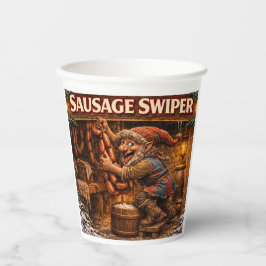Wurst-Schieber-Weihnachtsmann Pappbecher