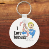 Wurst Schlüsselanhänger (Vorderseite)