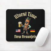 Wurst Time Wurst Fest German Beer Festival New Bra Mousepad (Mit Mouse)