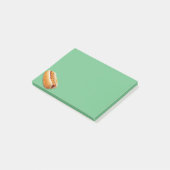 Würstchen-Anmerkungen Post-it Klebezettel (angewinkelt)