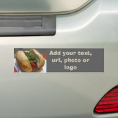 Würstchen-Autoaufkleber (Änderung pic/Text auf dem Autoaufkleber (Auf Auto)