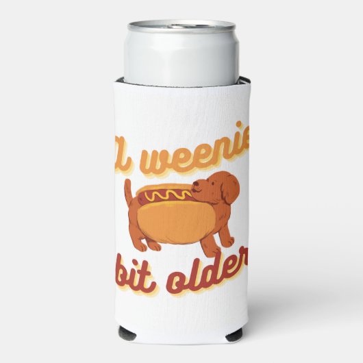 Würstchen Bit Older Coozie Selters Dosenkühler (Seltzer Vorderseite)