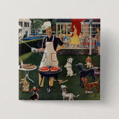 Würstchen Button (Vorderseite)