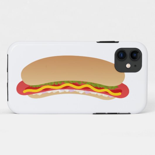 Würstchen Case-Mate iPhone Hülle (Rückseite (Horizontal))