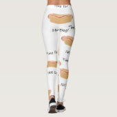 Würstchen-CutawayLeggins Leggings (Rückseite)