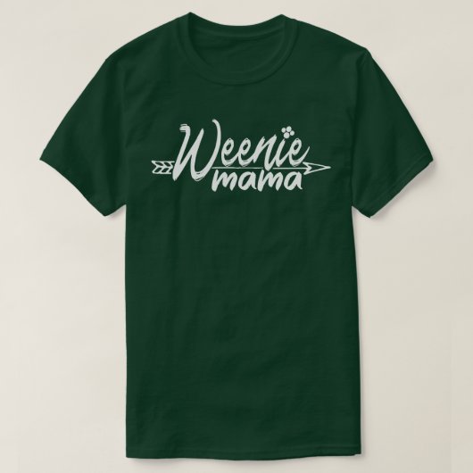 Würstchen Dackel Weiner Dog Mama T-Shirt (Design vorne)