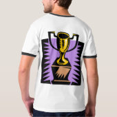 Würstchen, der Meister isst T-Shirt (Rückseite)