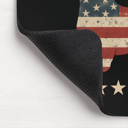 Würstchen Die Menschen Dackel 4. Juli Mousepad (Ecke)